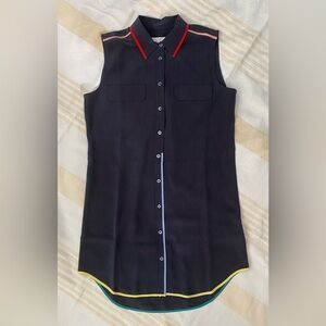 Equipment NWOT Shirt-Dress/Long Shirt Spring Pop-o-Color!
